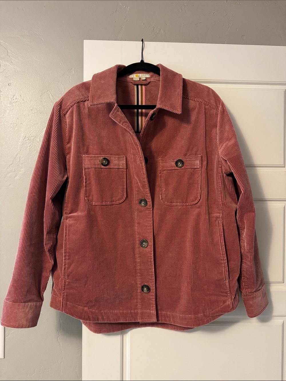Boden Rose Corduroy Utility Jacket